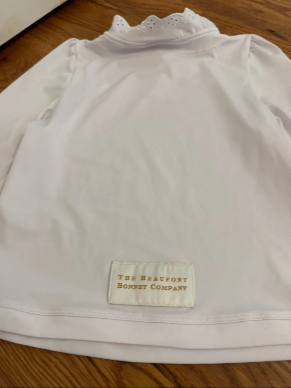 TBBC The Beaufort Bonnet Company Winnie's Wave Spotter Swim Shirt Size 5 Eyelet